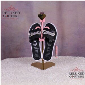 Black Juicy Couture Slides